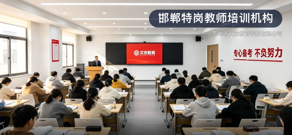 邯郸特岗教师培训机构 · 邯郸市文京教育科技有限公司官方服务认证